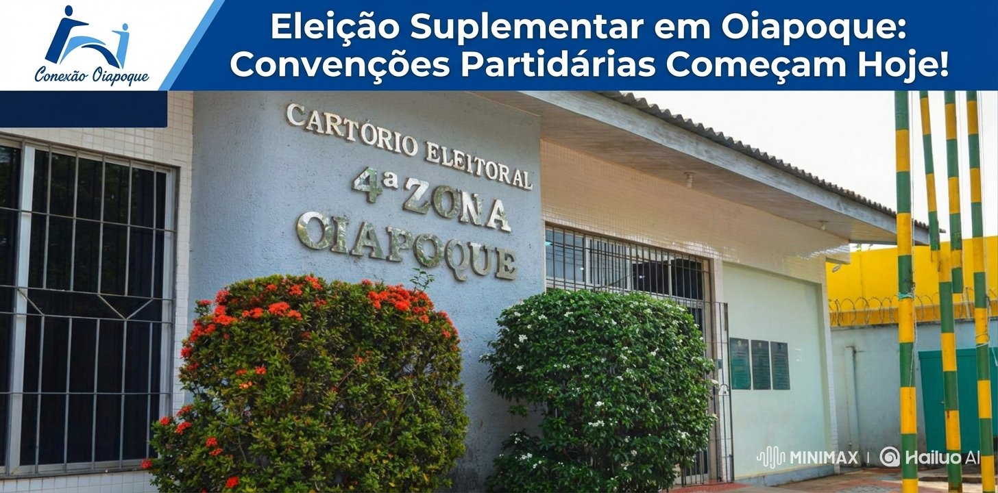 Eleição Suplementar: Convenções Partidárias Começam Hoje!