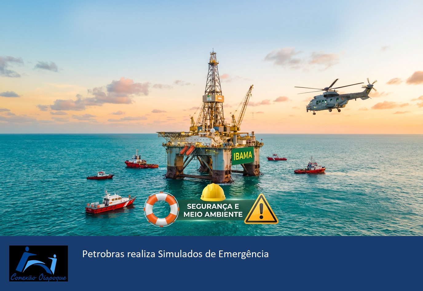 Comunicado: Petrobras Realiza Simulado de Emergência em Oiapoque de 9 a 11 de Dezembro