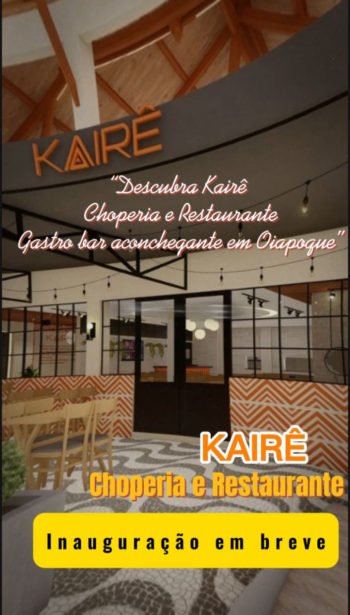 Fachada Kairê Choperia e Restaurante