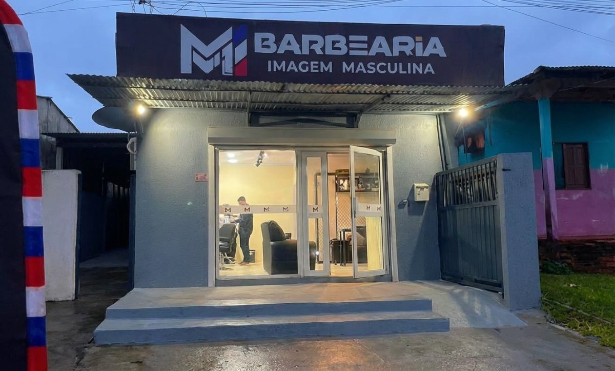 Fachada Barbearia M21