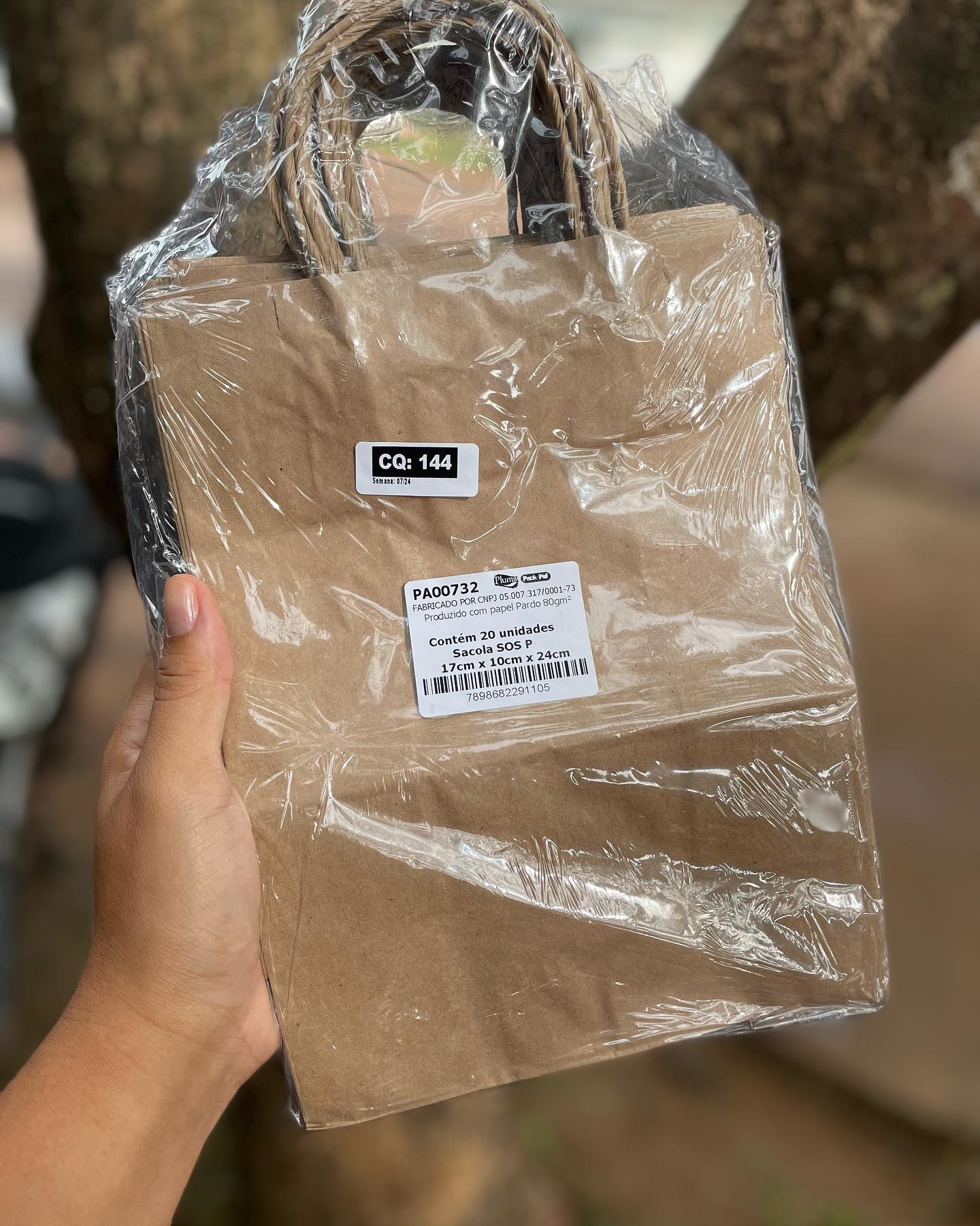 Sacola de Alças P, M, G